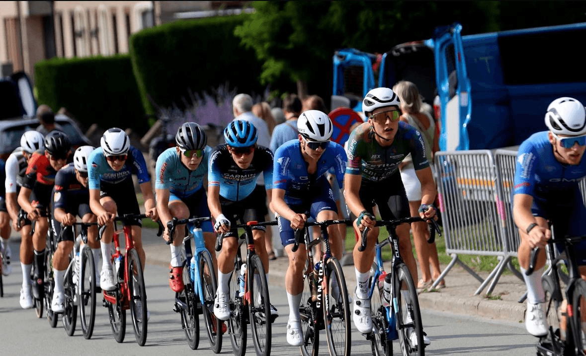 Gaëtan Aerts op de wielrenfiets