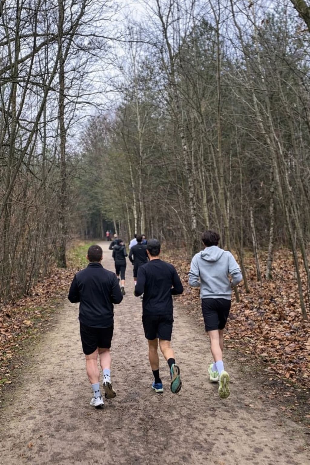 Gaëtan Aerts tijdens een loopwedstrijd